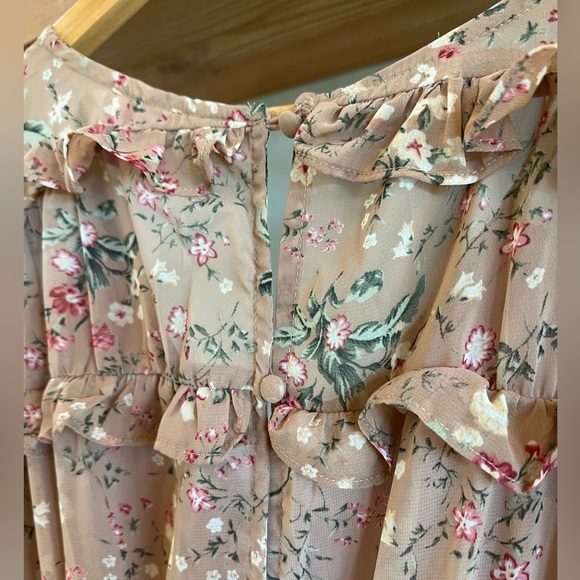 NWT Buddy Love Pia Long Sleeve Maxi Dress - Picture 4 of 13